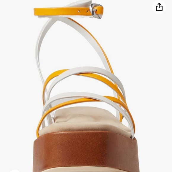 Rag and Bone Logan Sandals in Saffron SZ 41 - Picture 4 of 6